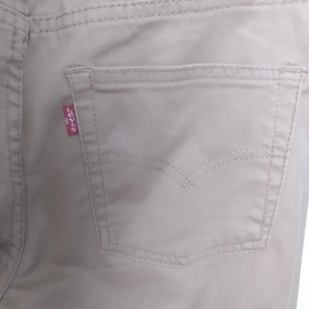Levi's Men's 511 Slim Khaki Tan Adjustable Waist Casual Pants Size 29 x 31 - Picture 7 of 14